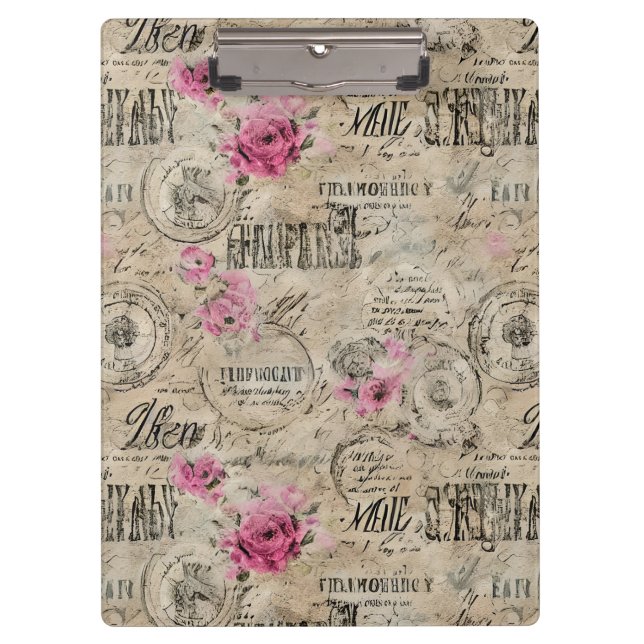 Eine französische Design-Serie 24 Klemmbrett (Vorderseite)