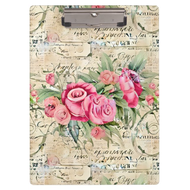 Eine französische Design-Serie 26 Klemmbrett (Vorderseite)