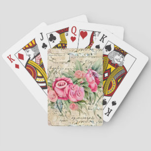 Eine französische Ephemera-Designreihe 26 Spielkarten
