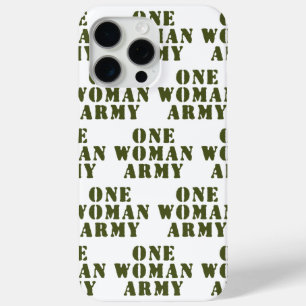 EINE FRAU ARMY Case-Mate iPhone HÜLLE
