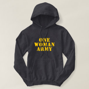 EINE FRAU ARMY HOODIE