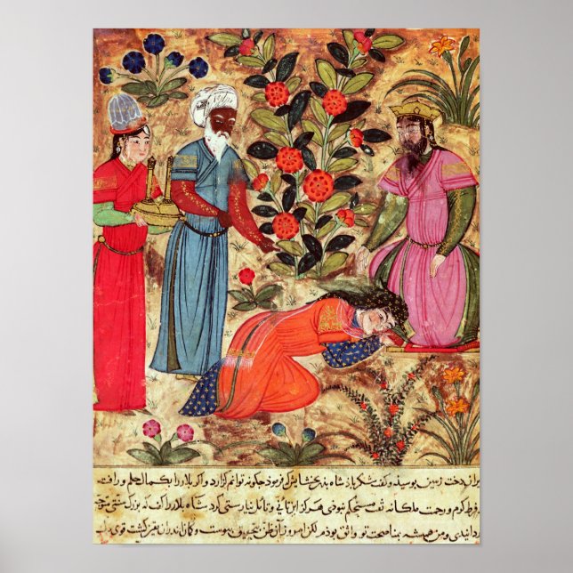 Eine Frau, die den Sultan beseelt Poster (Vorne)