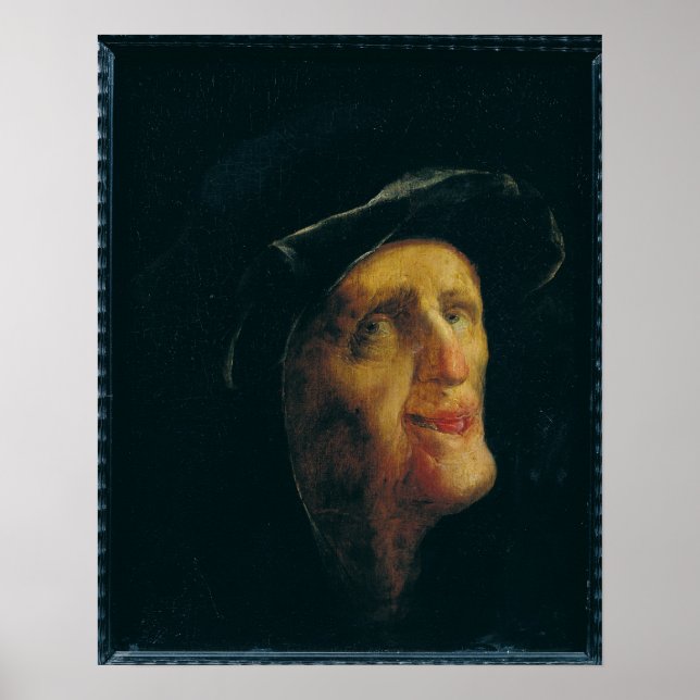 Eine Frau, die lacht Poster (Vorne)