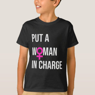 Eine Frau, die Potus als weibliche Präsidentin lei T-Shirt
