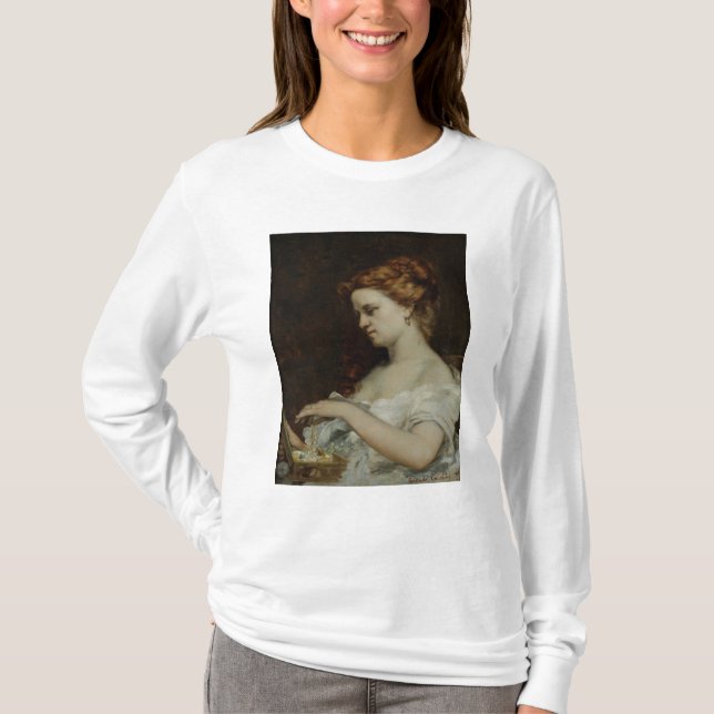 Eine Frau mit Schmuck, 1867 T-Shirt (Vorderseite)
