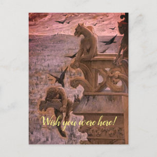 Eine freche Kartenansicht von The Hunchback of Not Postkarte