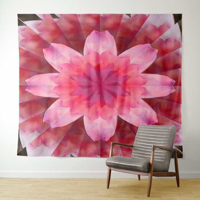 Eine freudige Blüte......  Wandteppich (Beispiel (Horizontal))