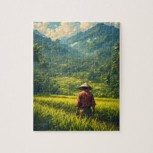 Eine friedliche Ernte Puzzle