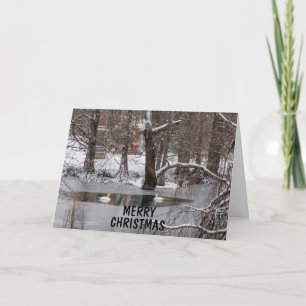 EINE FRIEDLICHE/SCHÖNE WEIHNACHTSSTÄTTE KARTE