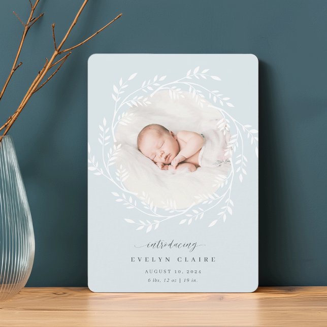 Eine frische Zweigstelle | Foto Birth Ankündigung (Von Creator hochgeladen)