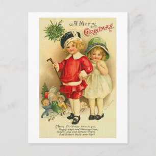 Eine frohe Weihnachten Kinderkarte