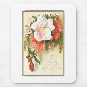Eine frohe Weihnachtsblume Mousepad