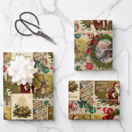 Eine frohe Weihnachtszeit Geschenkpapier Set