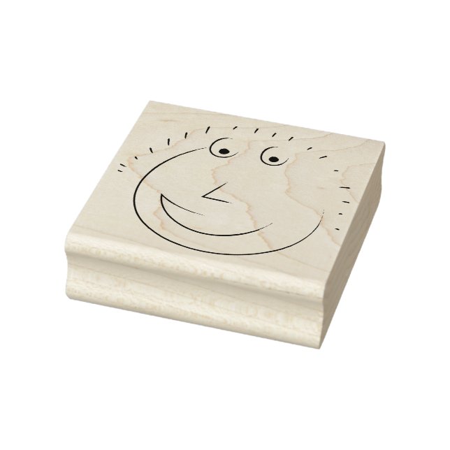 Eine fröhliche Briefmarke Gummistempel (Stempel)