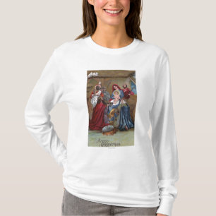 Eine fröhliche ChristmasNativity Szene T-Shirt
