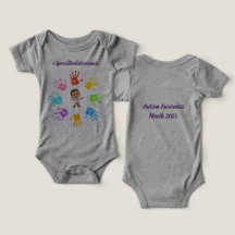 Eine fröhliche Feier zur Sensibilisierung für Auti