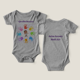 Eine fröhliche Feier zur Sensibilisierung für Auti