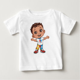 Eine fröhliche Feier zur Sensibilisierung für Auti Baby T-shirt