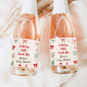 Eine fröhliche kleine Danke-Christmas-Baby-Party