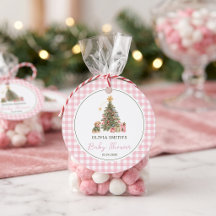 Eine fröhliche kleine Weihnachts-Baby-Party