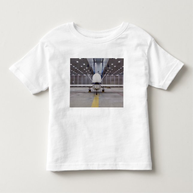 Eine Frontansicht auf ein unbemanntes Flugzeug von Kleinkind T-shirt (Vorderseite)