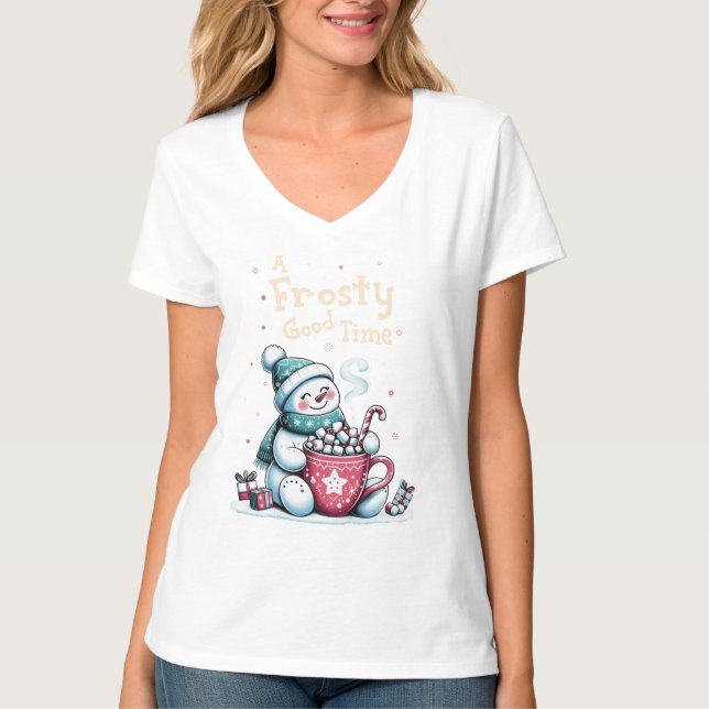 Eine frostige gute Zeit T-Shirt (Vorderseite)
