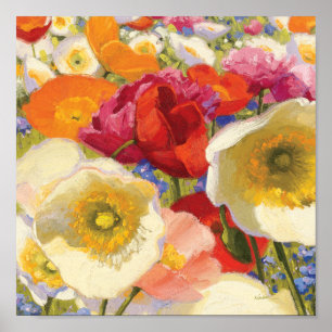 Eine Fülle von Blume Poster