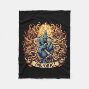 Eine für alle eine Geschichte der Einheit Fleecedecke