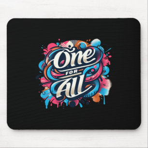 Eine für alle eine Geschichte menschlicher Verbind Mousepad