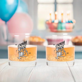 Eine Fusion von Bier und Wein in Luxusbrillen Whiskyglas