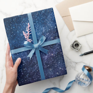 Eine Galaxie der Sterne in der Nacht Niedlich Geschenkpapier