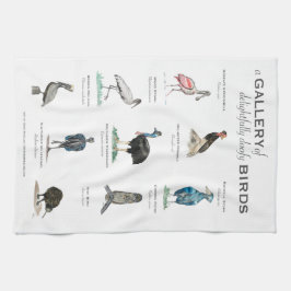 Eine Galerie mit wunderschönen, duofy Birds Geschirrtuch