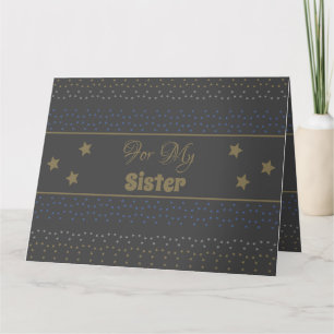 Eine Geburtstagkarte für meine Schwester Karte