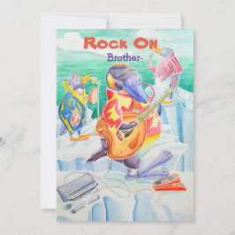 Eine Geburtstagskarte der Brüder. Dankeskarte