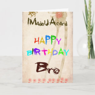 Eine Geburtstagskarte für BH Karte