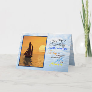 Eine Geburtstagskarte für den Schwager Karte