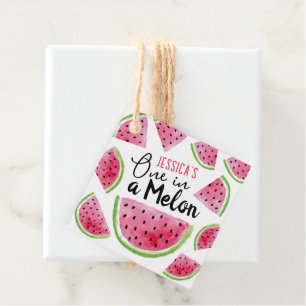 Eine Geburtstagsparty in Melon Geschenkanhänger