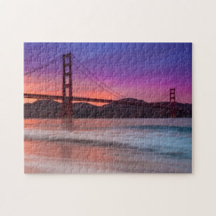 Eine Gefangennahme von San Franciscos Golden gate Puzzle