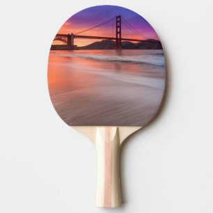 Eine Gefangennahme von San Franciscos Golden gate Tischtennis Schläger