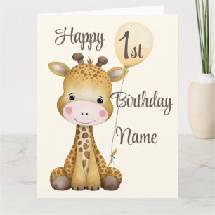 Eine geklappte Grußkarte Karte