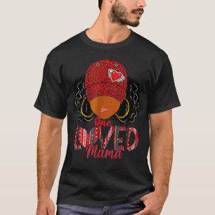 Eine geliebte Mama-Afrikanisch-Amerikanische Schwa T-Shirt
