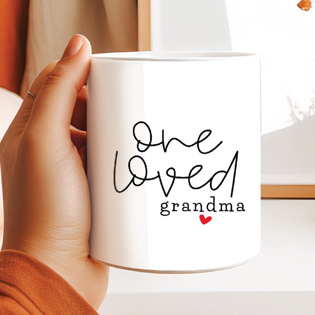 Eine geliebte Oma Kaffeetasse (Von Creator hochgeladen)