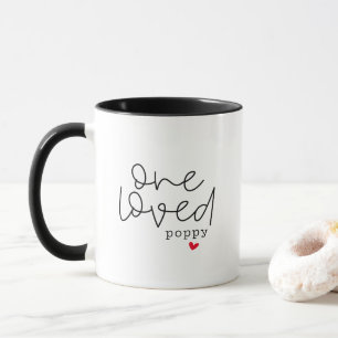 Eine geliebte Poppy Tasse