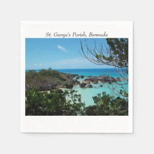 Eine gemütliche Cove, St. George's Parish, Bermuda Serviette