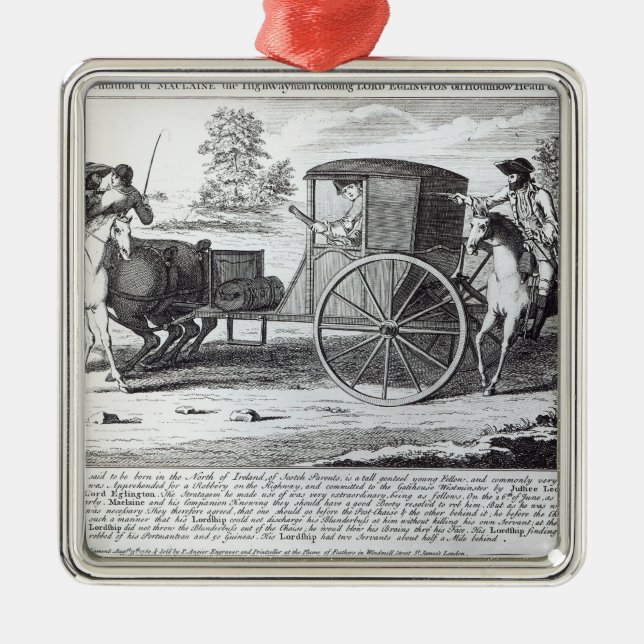 Eine genaue Darstellung von Maclaine Ornament Aus Metall (Vorne)