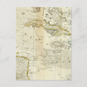 Eine genaue Karte des Nordamerikanischen Südens