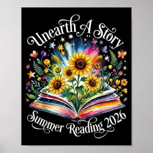 Eine Geschichte ans Licht bringen Sommerlektüre 20 Poster