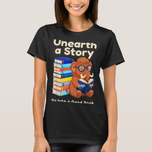 Eine Geschichte ausgraben und ein prähistorisches T-Shirt