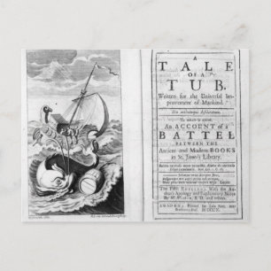 'Eine Geschichte einer Tube' Postkarte