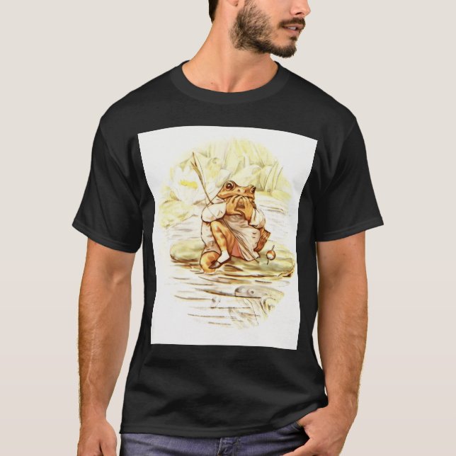 Eine Geschichte von Jerermy Fisher von Beatrix Pot T-Shirt (Vorderseite)